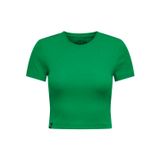 ONLY Kadın ONLBETTY S/S O-NECK SHORT TOP CC JRS Tişört Yeşil S