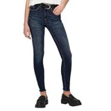 ONLY, Kadın, ONLBLUSH MID SK ANKLE RW DNM DOT245 NOOS, Jean Pantolon, Dark Blue Denim, M