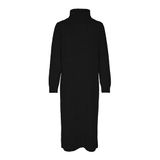 ONLY, Kadın, ONLBRANDIE L/S ROLLNECK DRESS KNT NOOS, Uzun Elbise, Siyah, XS