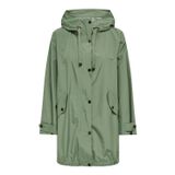 ONLY Kadın ONLBRITNEY RAINCOAT CC OTW Mont Ceket Yeşil M