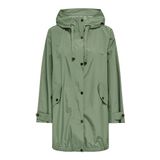 ONLY Kadın ONLBRITNEY RAINCOAT CC OTW Mont Ceket Yeşil XS