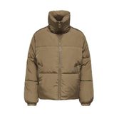 ONLY Kadın ONLCALLIE PUFFER JACKET CC OTW Ceket, Sütlü kahve, M
