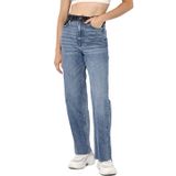 ONLY Kadın Onlcamille Hw Wide Reworked DNM AKM Jeans, mavi (medium denim blue), 31W / 32L