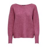 ONLY Kadın ONLDANIELLA L/S PULLOVER KNT NOOS Triko, Pembe, S