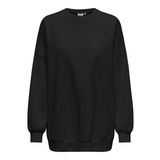 ONLY Kadın Onldaze L/S büyük beden O-Neck SWT sweatshirt, Siyah, M