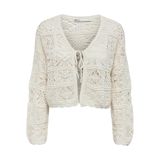ONLY Kadın ONLEBBA SS CROP O-NECK KNT Crop Tişört