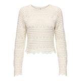 ONLY Kadın Onlelke Life Ls Kazak KNT Nca, Huş ağacı., XL
