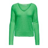 ONLY Kadın ONLELLA PIUMO LS V-NECK KNT Triko, Yeşil, S