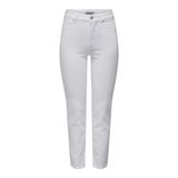 ONLY, Kadın, ONLEMILY STRETCH HW ST AK DNM CRO790NOOS, Kot Pantolon, Beyaz, 28