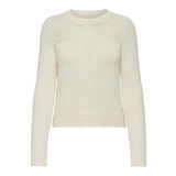 ONLY Kadın Onlemira L/S O-Neck KNT kazak, ekrü, XL