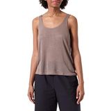 ONLY Kadın Onlfrida Tank Topjrs Noos Top, Kahverengi, XL