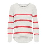 Only Kadın Onlgeena Xo L/S Kazak KNT Noos, Cloud Dancer, XL, Cloud Dancer., XL