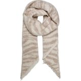 Only Kadın Onlhayden Zebra Desenli Atkı 15323413 Bej