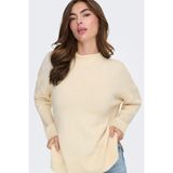 Only Kadın Onlhazel Yarım Balıkçı Oversize Yünlü Örme Kazak 15352853 Krem