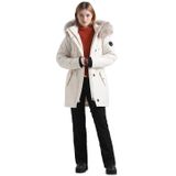 ONLY Kadın ONLIRIS FUR WINTER PARKA CC 2023 OTW Dış Giyim, Krem Rengi, L