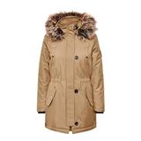 ONLY Kadın ONLIRIS FUR WINTER PARKA LIFE CC OTW Dış Giyim, Tigers Eye, XS