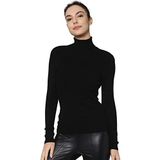 ONLY Kadın ONLKAROL L/S ROLLNECK PULLOVER KNT NOOS Triko, Siyah, M