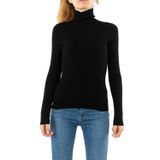ONLY Kadın ONLKAROL L/S ROLLNECK PULLOVER KNT NOOS Triko, Siyah, XS