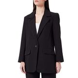 ONLY Kadın ONLLANA-BERRY L/S OVS BLAZER TLR NOOS Ceket, Siyah, 38