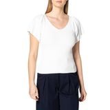 ONLY Kadın Onlleelo S/S Back Pullover KNT Noos T-Shirt Yumurta S