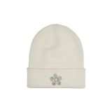 ONLY Kadın ONLLIV LIFE CHRISTMAS SNOWF BEANIE ACC Şapka, Kırık Beyaz, ONE SIZE
