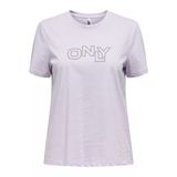 Only Kadın Onllotta Mor Tişört 15339251Mr