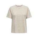ONLY, Kadın, ONLLUCY S/L KNOT EAGLE TOP BOX JRS, Tişört, Lila, M