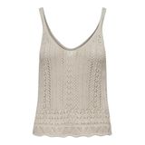 ONLY Kadın ONLLYZET LIFE S/L TOP KNT NOOS Triko, Bej, XL