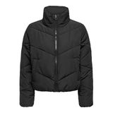 ONLY, Kadın, ONLMAGGI LIFE SOLID PUFFER CC OTW, Mont Ceket, Siyah, M