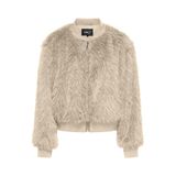 ONLY, Kadın, ONLMANNY FAUX FUR BOMBER CC OTW, Bomber Ceket, Pumice Stone, S
