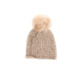 ONLY Kadın ONLMARIE LIFE STRUCTURE BEANIE CC Bere, Koyu Krem, Tek Beden