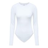 ONLY Kadın ONLMAXINE L/S BODY JRS Tişört, Parlak Beyaz, S