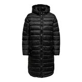ONLY Kadın ONLMELODY OVERSIZE QUILT COAT CC OTW Mont, Siyah, S