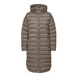 ONLY Kadın ONLMELODY OVERSIZE QUILT COAT CC OTW Mont, Toprak Rengi, S
