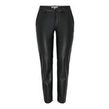 ONLY Kadın Onlmiri Life Mw Faux Lea Sigara PNT Pantolon, Phantom, XS / 32L