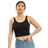 ONLY Kadın Onlnessa S/L Şort JRS Top, Siyah, L