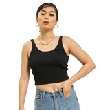ONLY Kadın Onlnessa S/L Şort JRS Top, Siyah, XL