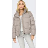 Only Kadın Onlnewcool Dik Yaka Şişme Mont 15295424 Taş