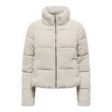 ONLY Kadın ONLNEWDOLLY CORDUROY PUFFER CC OTW Mont, Açık Gri, L