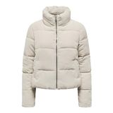 ONLY Kadın ONLNEWDOLLY CORDUROY PUFFER CC OTW Mont, Açık Gri, M