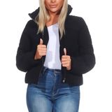 ONLY, Kadın, ONLNEWDOLLY CORDUROY PUFFER OTW NOOS, Kapitone Ceket, Siyah, XS