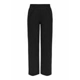 ONLY Kadın Onlpoptrash-suki Life Mw Pant Pnt Noos Pantolon Siyah,XS