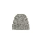 ONLY Kadın ONLSALLY LIFE CABLE LUREX KNIT BEANIE CC Şapka, Açık Gri Melanj, ONE SIZE