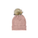 ONLY Kadın ONLSIENNA LIFE KNIT BEANIE CC Bere, Toz Pembe, Tek Beden