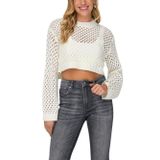 ONLY Kadın Onlsmilla Short Kazak L/S KNT Noos Örgü Kazak, Marşmelov, S