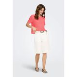 Only Kadın Onlsunny Kısa Kollu Triko Bluz 15254282 Sugar Coral - M
