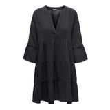 ONLY, Kadın, ONLTHYRA PEPLON DRESS NOOS WVN, Elbise, Füme, L