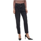 ONLY, Kadın, ONLTROY HW CARROT ANK DNM DOT610 NOOS, Jean Pantolon, Black Denim, XL