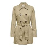 ONLY Kadın ONLVALERIE TRENCHCOAT OTW NOOS Mont Ceket Bej S