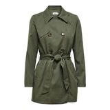 ONLY Kadın ONLVALERIE TRENCHCOAT OTW NOOS Mont Ceket Koyu Yeşil S